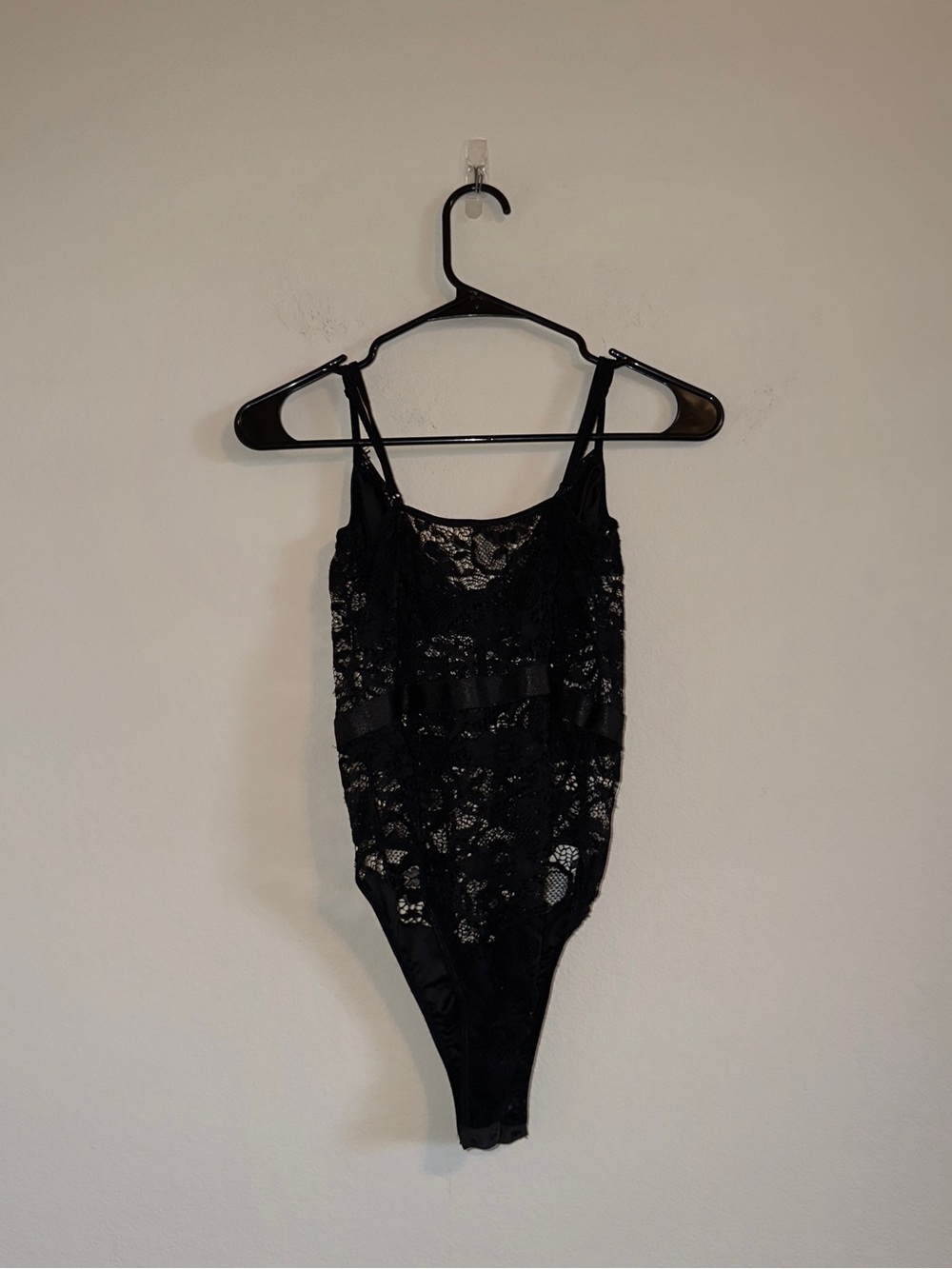 Black Lace Cami Dress